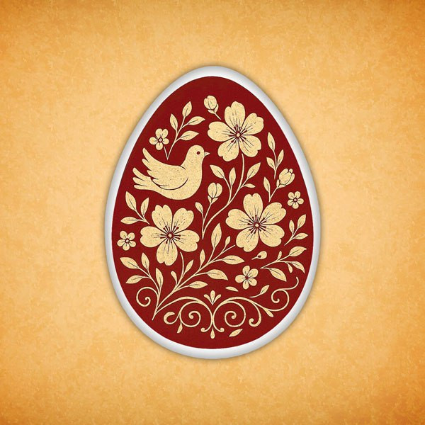 Печенье индивидуальное "Яйцо расписное" 15 