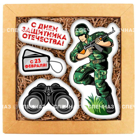 Набор печенья "Супер защитнику к 23 февраля"