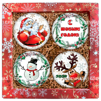 Набор печенья "Удивительно новогодний" 2026