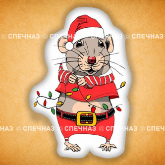 Печенье индивидуальное "Новогодняя мышь"