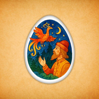 Печенье индивидуальное "Яйцо расписное" 17