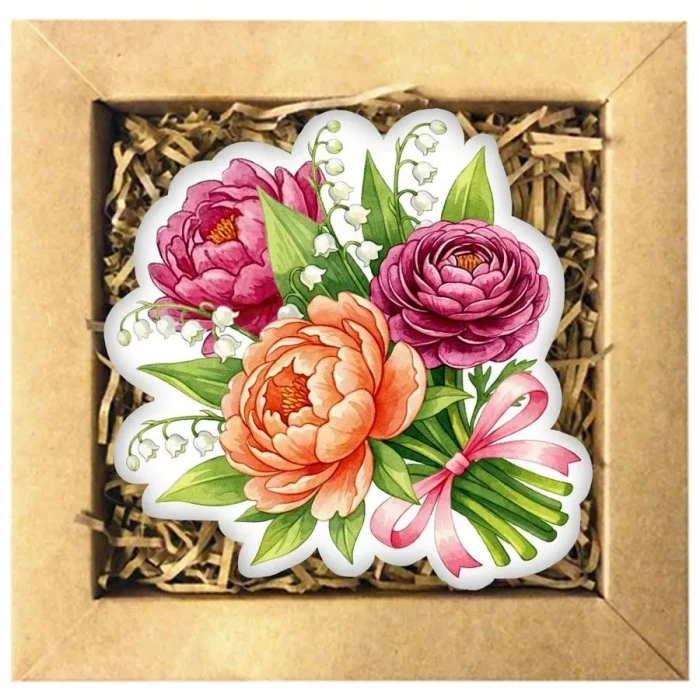 Набор печенья "Нежный букет" 5 