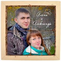 Набор кусайдов (печенья) большой Свадьба