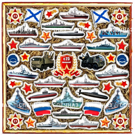 Набор печенья "Бороздим просторы"