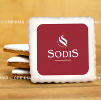 Кусайд - печенье сувенирное 6 см Содис квадрат