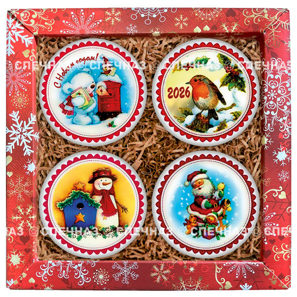 Набор печенья "Новогодний квартет" 2026 