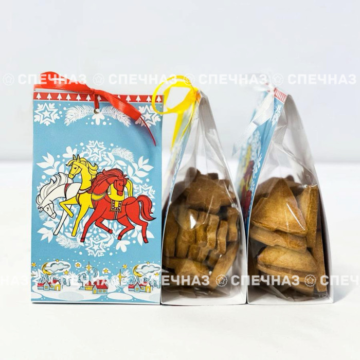 Комплект зимнего печенья «Тройка Лошадей» 