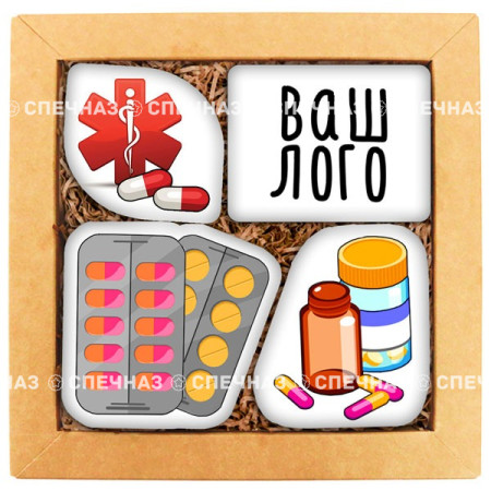 Набор печенья "Печеньки вкуснее таблеток!"