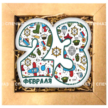 Набор печенья "Двадцать третье февраля 3"