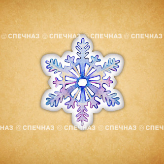 Печенье индивидуальное "Снежинка" 