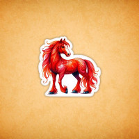 Печенье индивидуальное "Лошадка" 18