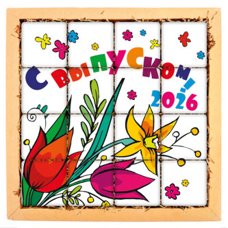 Набор кусайдов-печенья "Букет учителю"