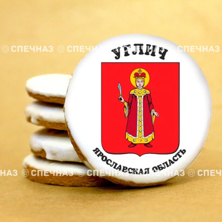 Печенье сувенирное "Углич"3