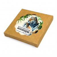 Кусайд-печенье "Тигр 2. Москвоский зоопарк"