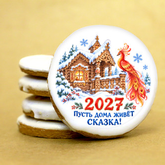 Печенье индивидуальное "Пусть дома живет сказка" 2