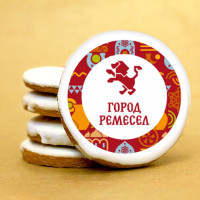 Пряник с логотипом "Город ремесел"