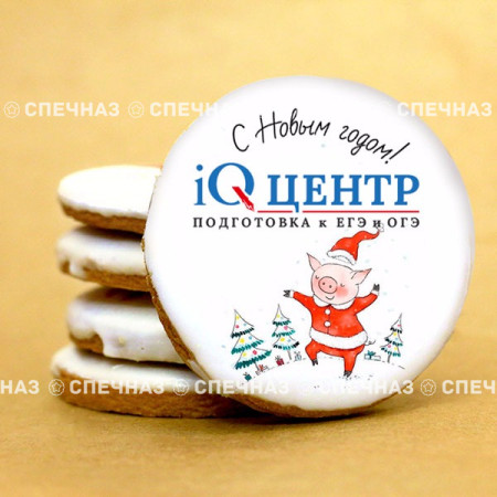 Печенье брендированное "IQ"4