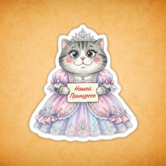 Набор печенья "Кошечка для Принцессы" 