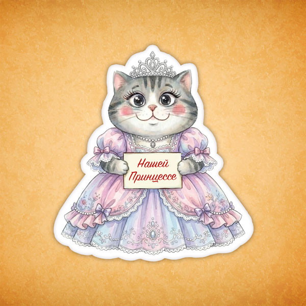 Набор печенья "Кошечка для Принцессы"  