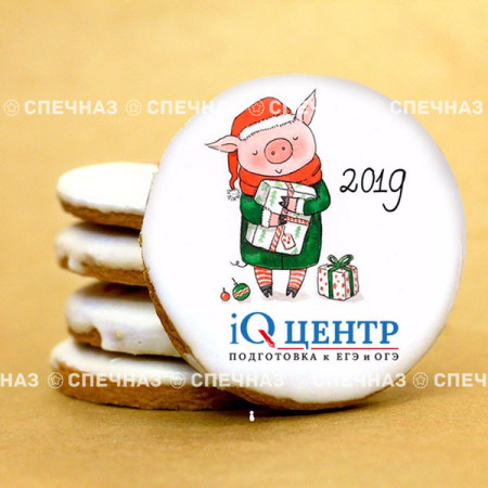 Печенье брендированное "IQ"5