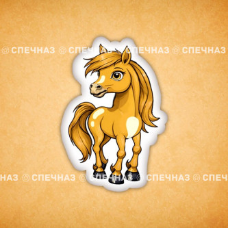 Печенье индивидуальное "Новогодняя Лошадка" 20