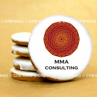Пряник брендированный "MMA Consulting"