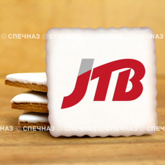 Кусайд печенье 8 см JTB квадрат