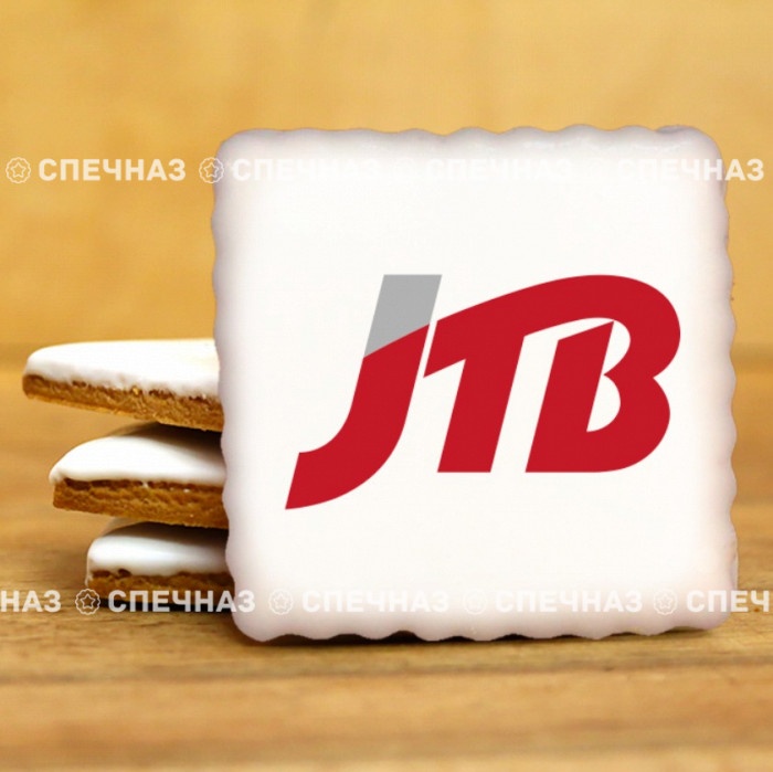 Кусайд печенье 8 см JTB квадрат 