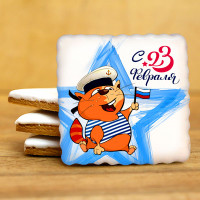 Печенье сувенирное "Кот морячок"