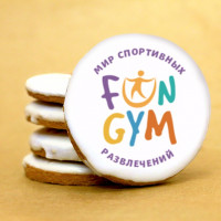 Печенье брендированное Fun Gym 10см