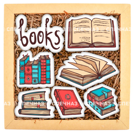 Набор печенья "Books"