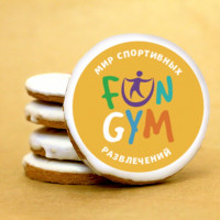 Печенье брендированное Fun Gym 10 см 2