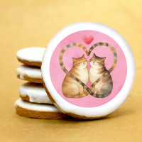 Печенье сувенирное "Влюбленные котики"