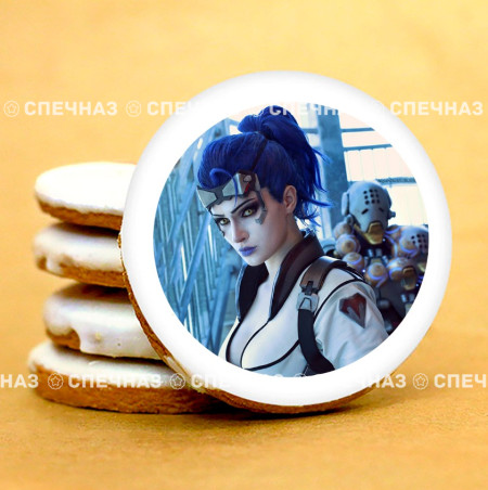 Кусайд печенье 6,5 см круг игра