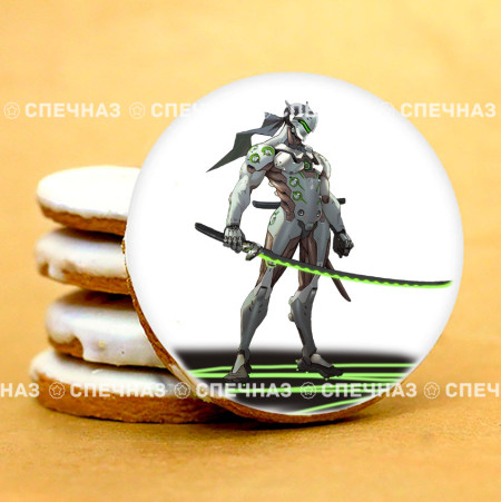 Кусайд печенье 6,5 см круг игра 1