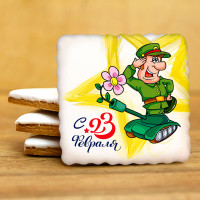 Печенье сувенирное "Защитник 9"