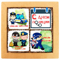 Набор печенья "Самым самым полицейским"