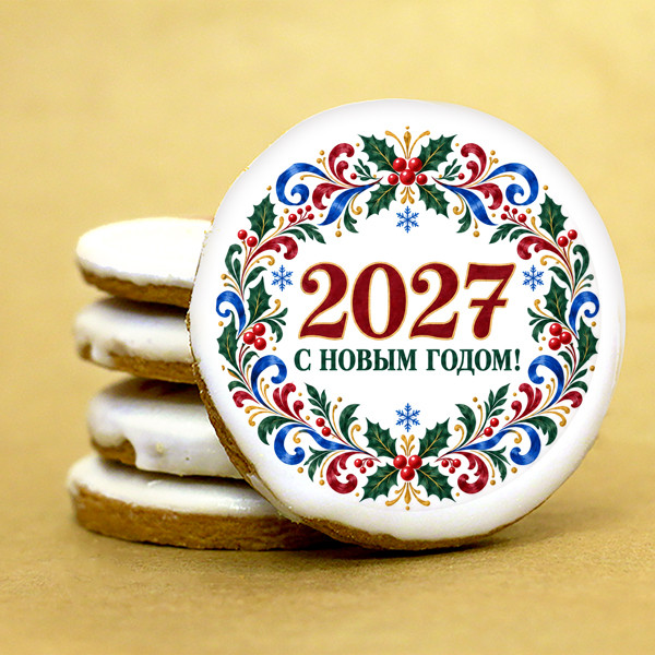Печенье индивидуальное "2027" 4 
