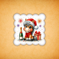 Печенье сувенирное "Год Лошади" 11