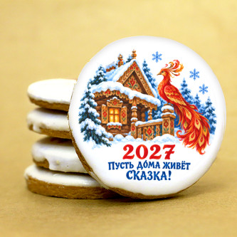 Печенье индивидуальное "Пусть дома живет сказка" 7