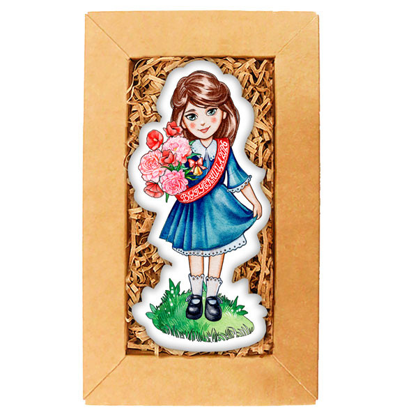 Печенье в подарок учителям и школьникам Набор печенья "Выпускница"  