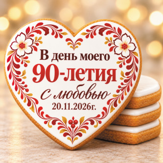 Печенье сувенирное "Комплимент-сердце" 4