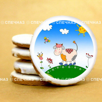 Детское печенье "Коровка" 2 в ассортименте