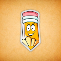 Печенье сувенирное "Карандаш"